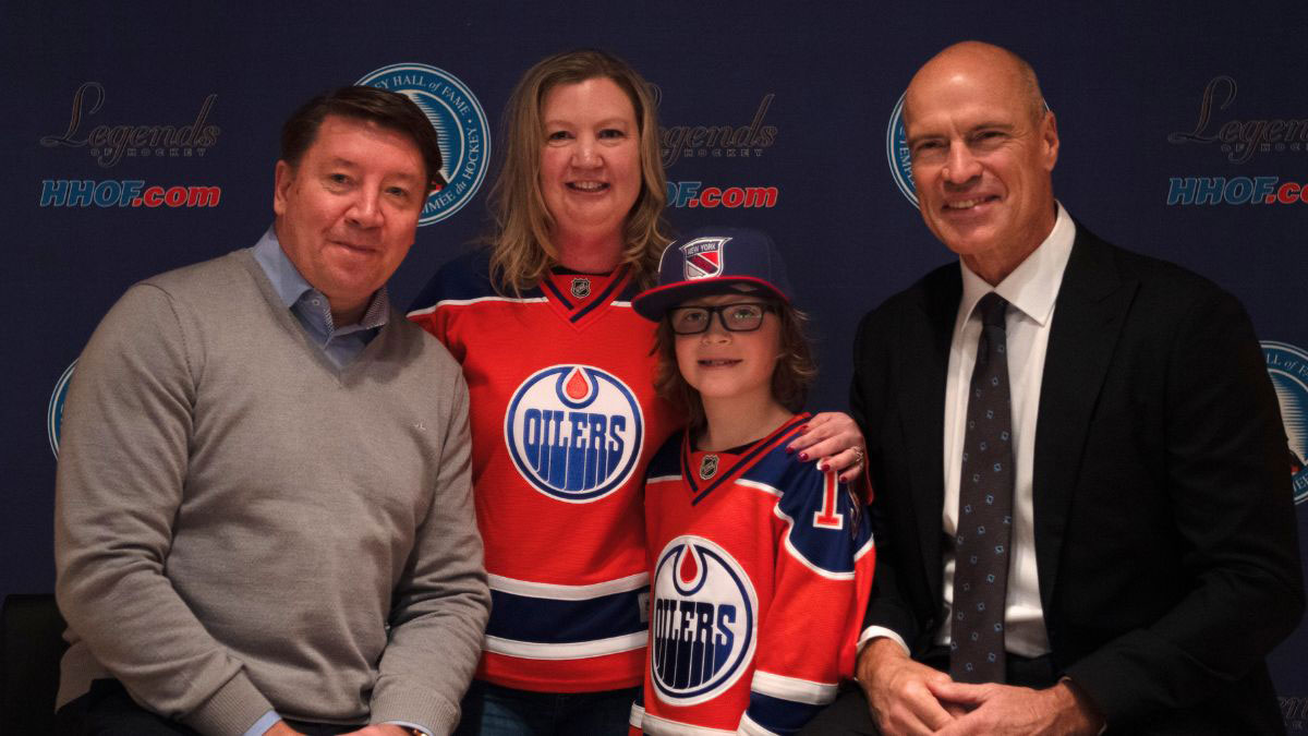 Hockey Hall of Fame Legends Photo Op